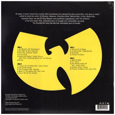 Imagen 2 del producto WU-TANG CLAN - THE ESSENTIAL 2LP - VINILO