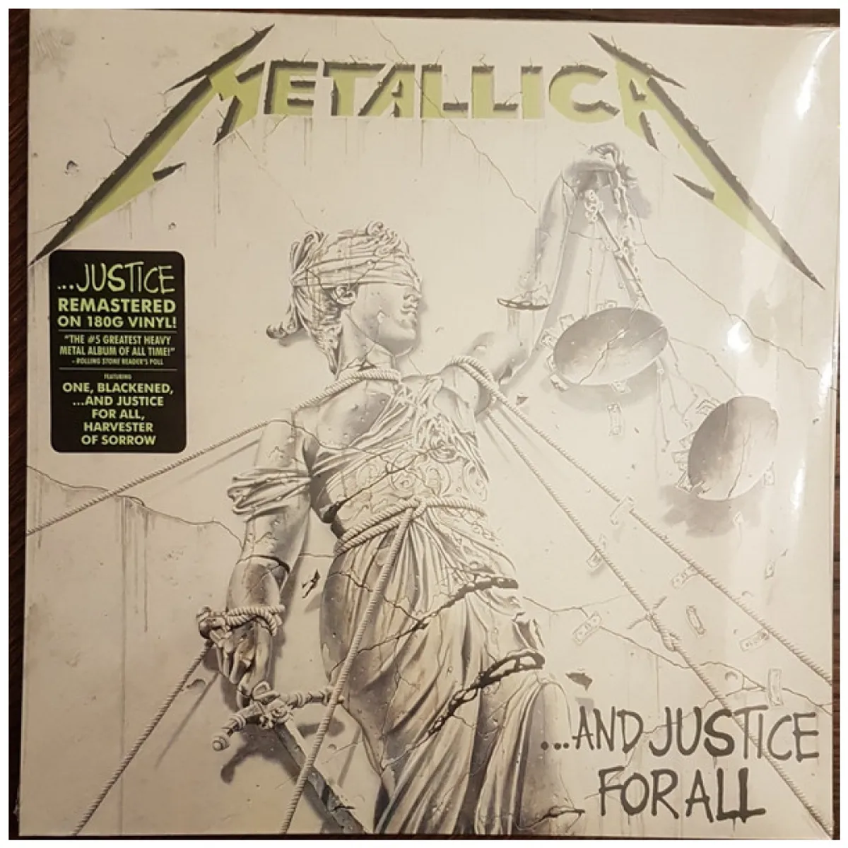 HITWAY MUSIC - METALLICA - AND JUSTICE FOR ALL REMASTERED 2LP - VINILO