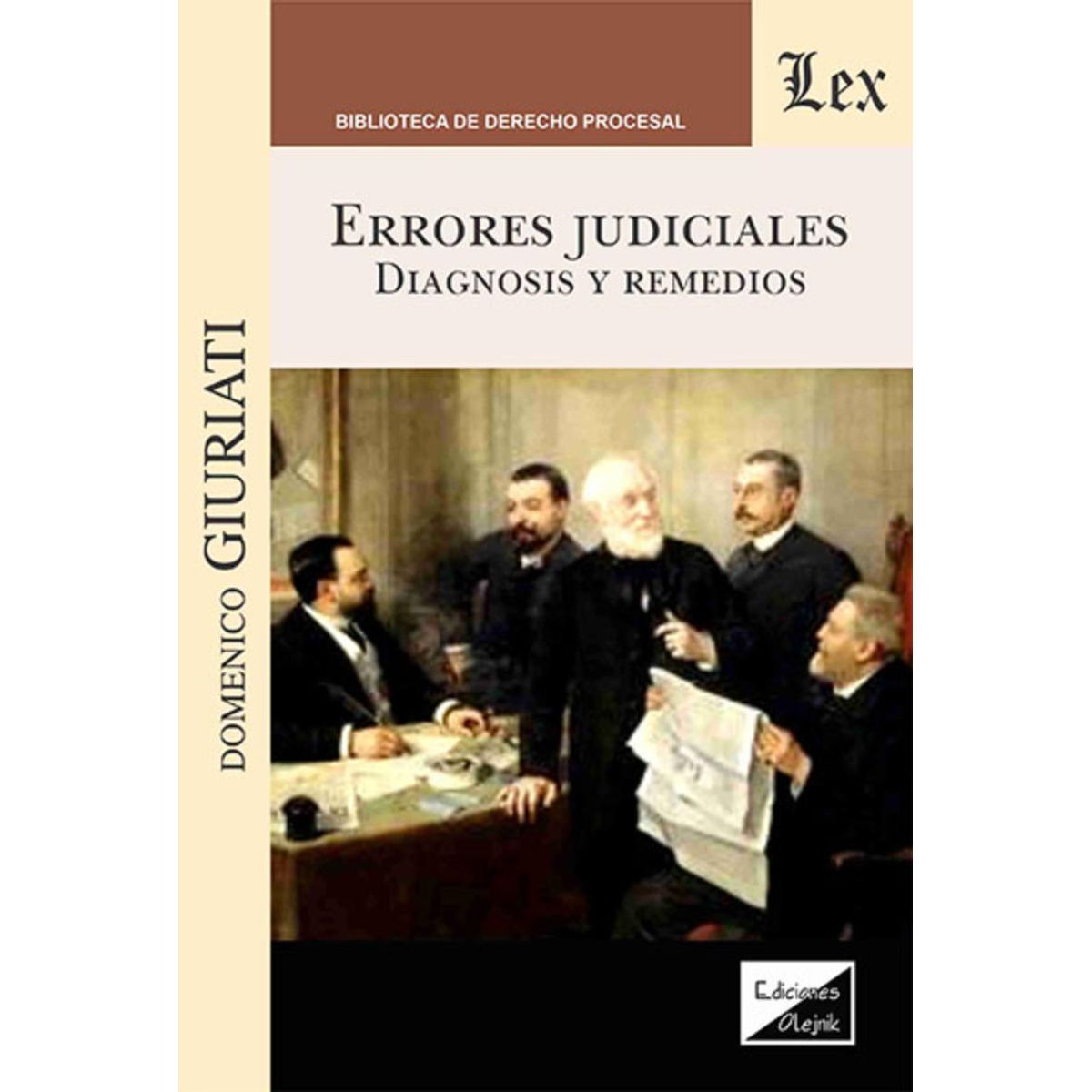 TOP10BOOKS - LIBRO Errores Judiciales. Diagnosis Y Remedios