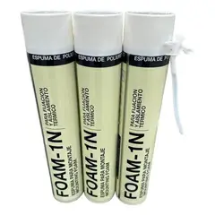 FULLSELLO - PACK de 3 Unidades de Espuma Expansiva Poliuretano 750ml