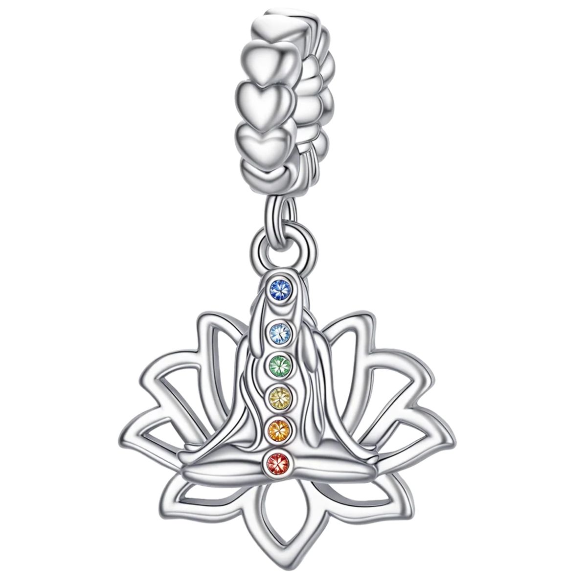 LK LUKSO - Charm 7 Chakras en Plata 925 
