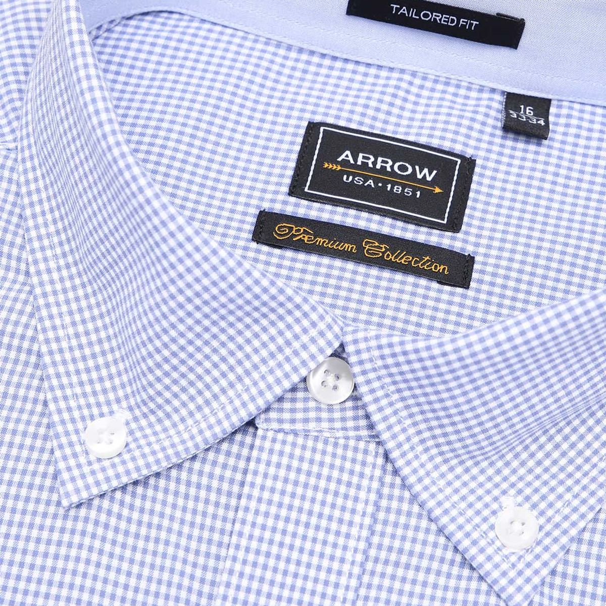 ARROW - Camisa Formal Cuadros Arrow ARROW