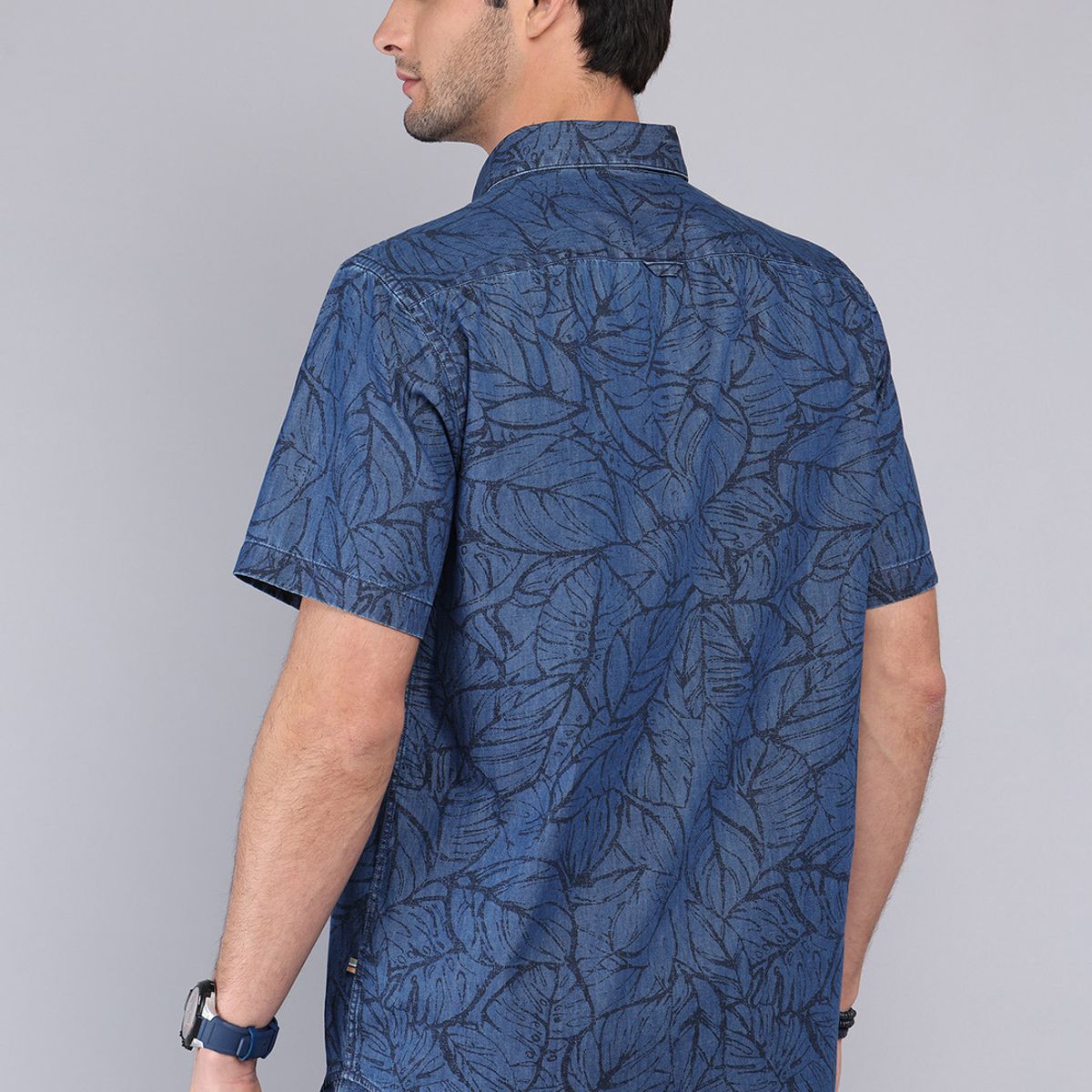 ARROW - Camisa Denim Print Manga Corta Arrow ARROW