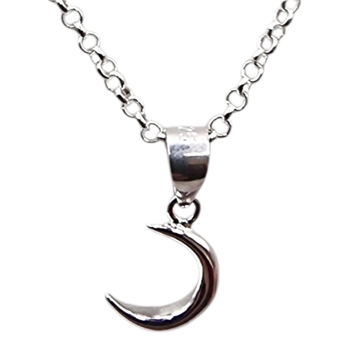 LK LUKSO - Conjunto Collar y Aros Media Luna en Plata 925 