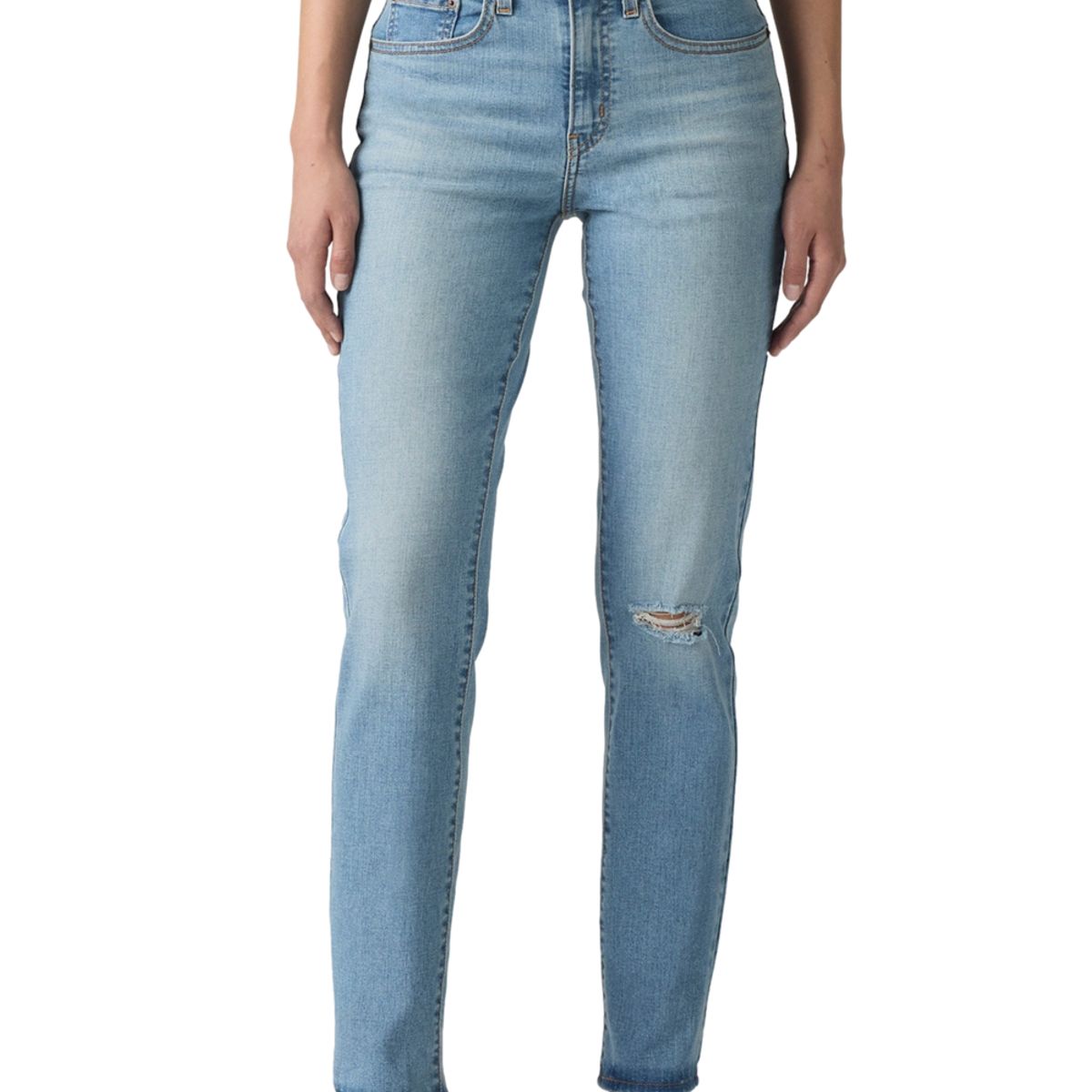 LEVIS - Jeans Mujer 724 High Rise Straight Celeste Levis