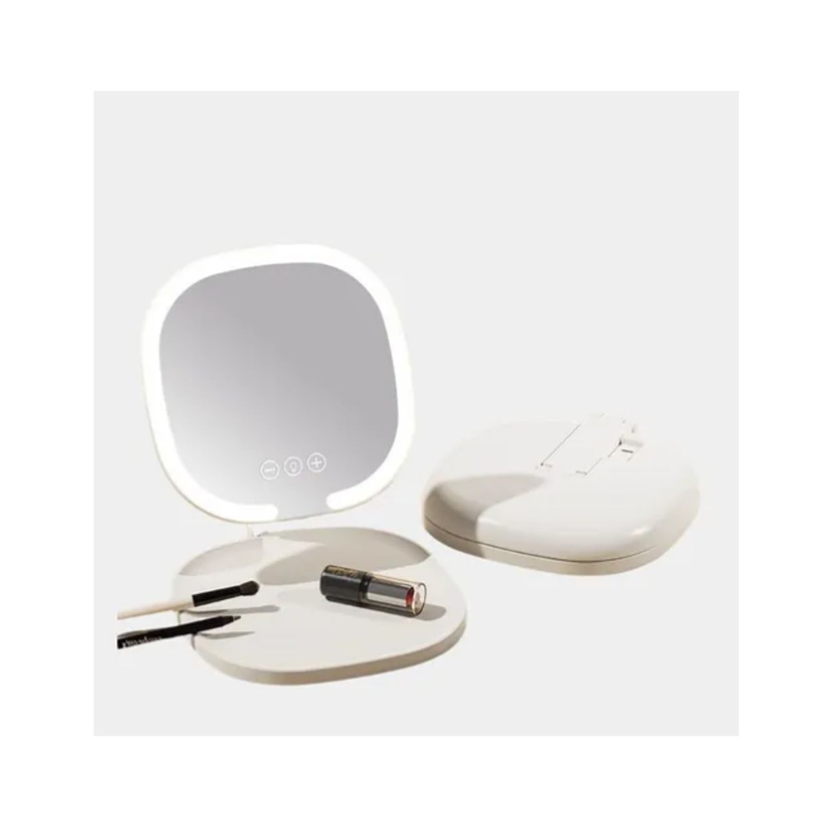 GENERICO - Espejo Tactil Portatil Para Maquillaje Con Luz Led…