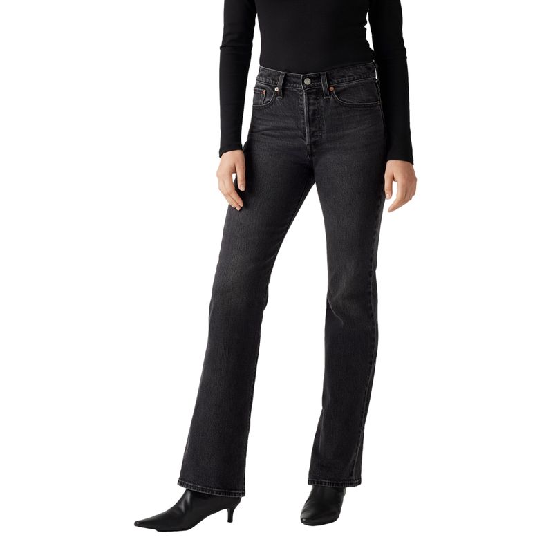 LEVIS - Jeans Mujer Wedgie Boot Negro Levis