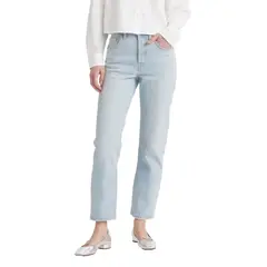 LEVIS - Jeans Mujer 501 Crop Celeste