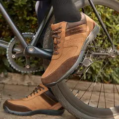 GUANTE - Zapato Casual Hombre Cuero Café