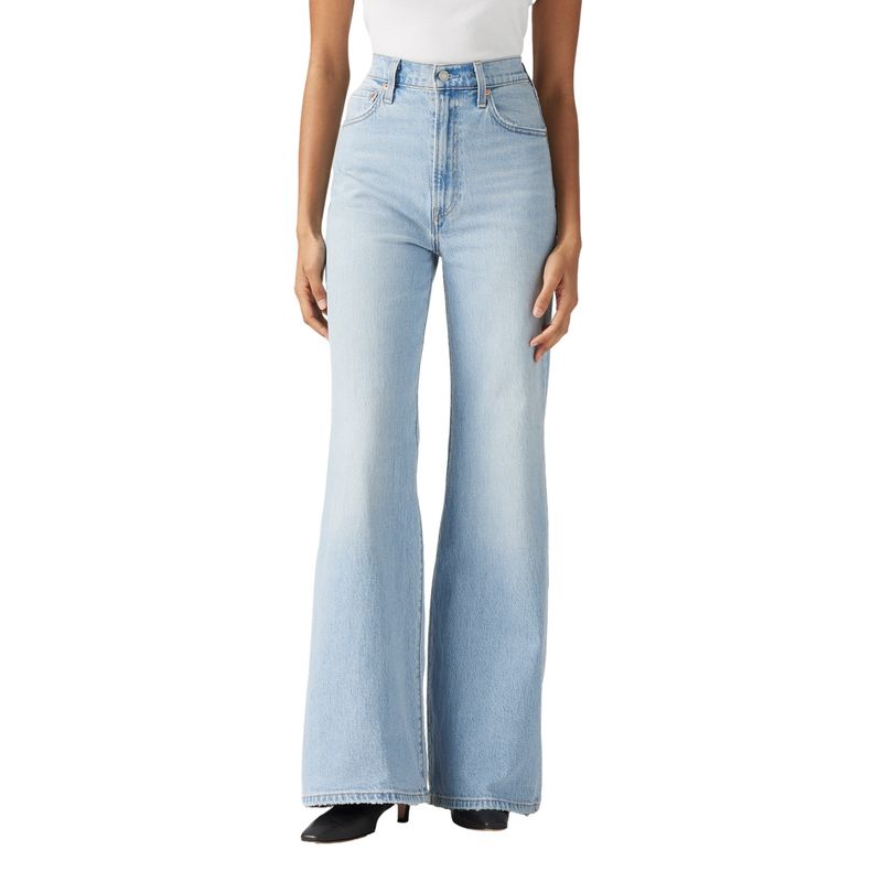 LEVIS - Jeans Mujer Ribcage Bells Celeste Levis