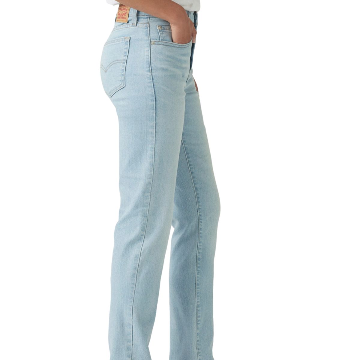 LEVIS - Jeans Mujer 724 High Rise Straight Celeste Levis