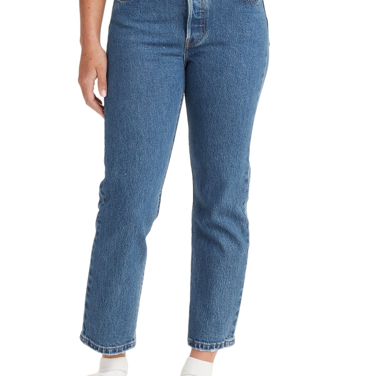 LEVIS - Jeans Mujer 501 Crop Celeste Levis