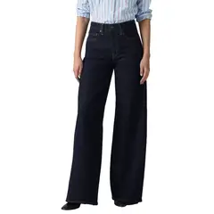 LEVIS - Jeans Mujer 728 Hr Wide Leg Azul