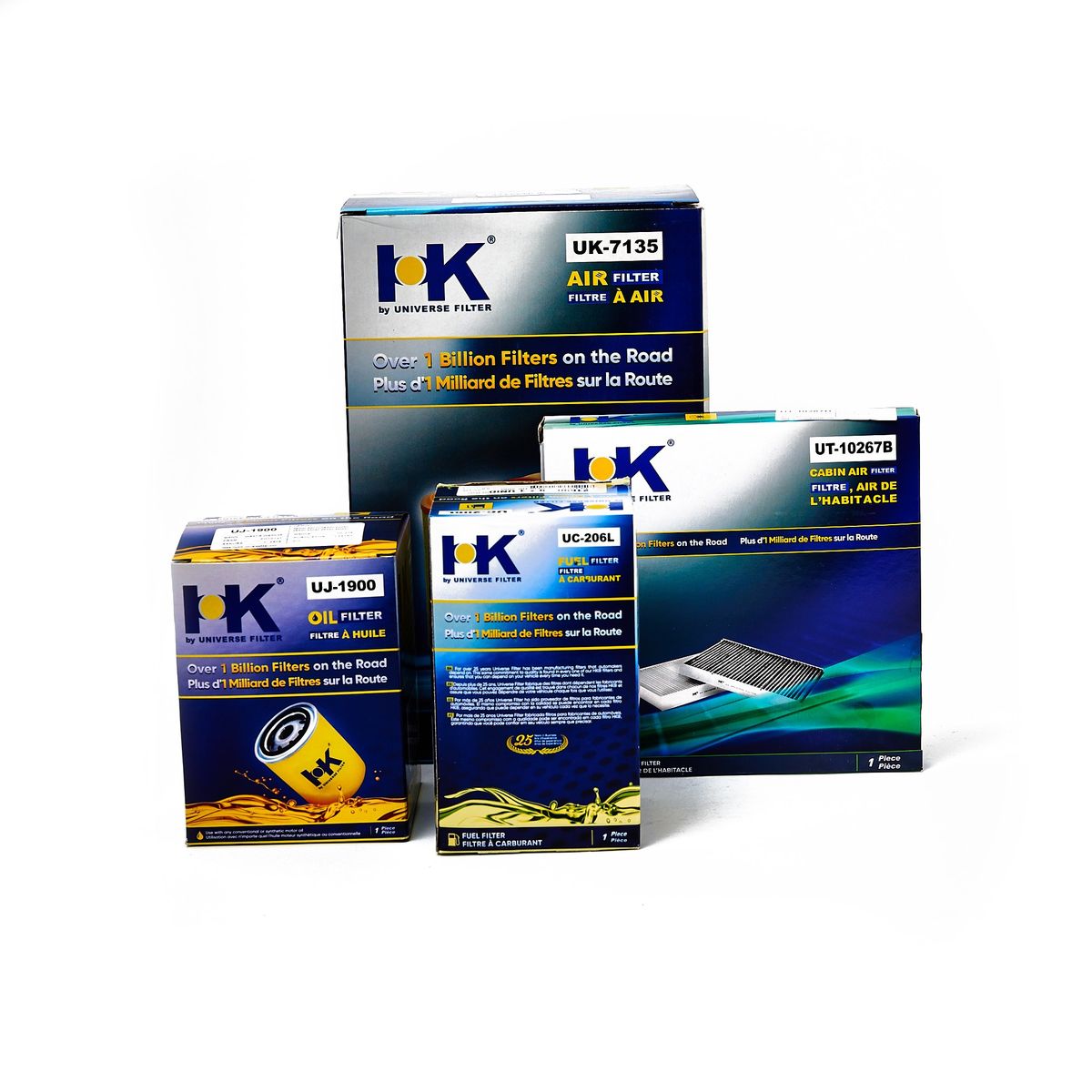 HK - KIT FILTROS HK PARA CAMION HYUNDAI PORTER 2.5CC, DIESEL