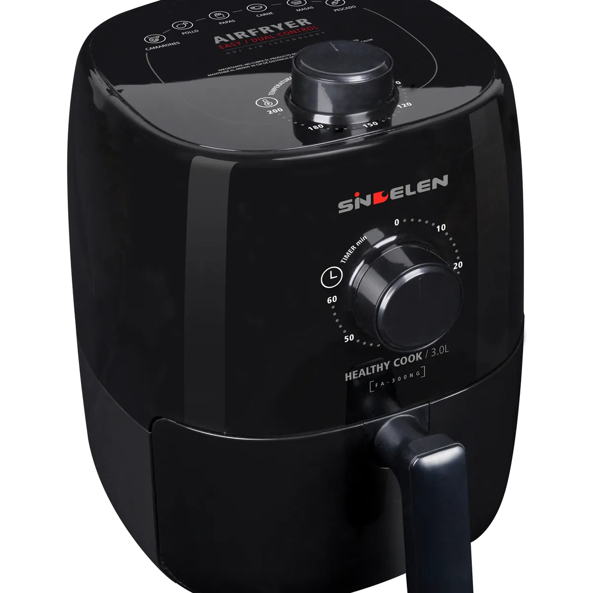 SINDELEN - Freidora de Aire FA-300NG