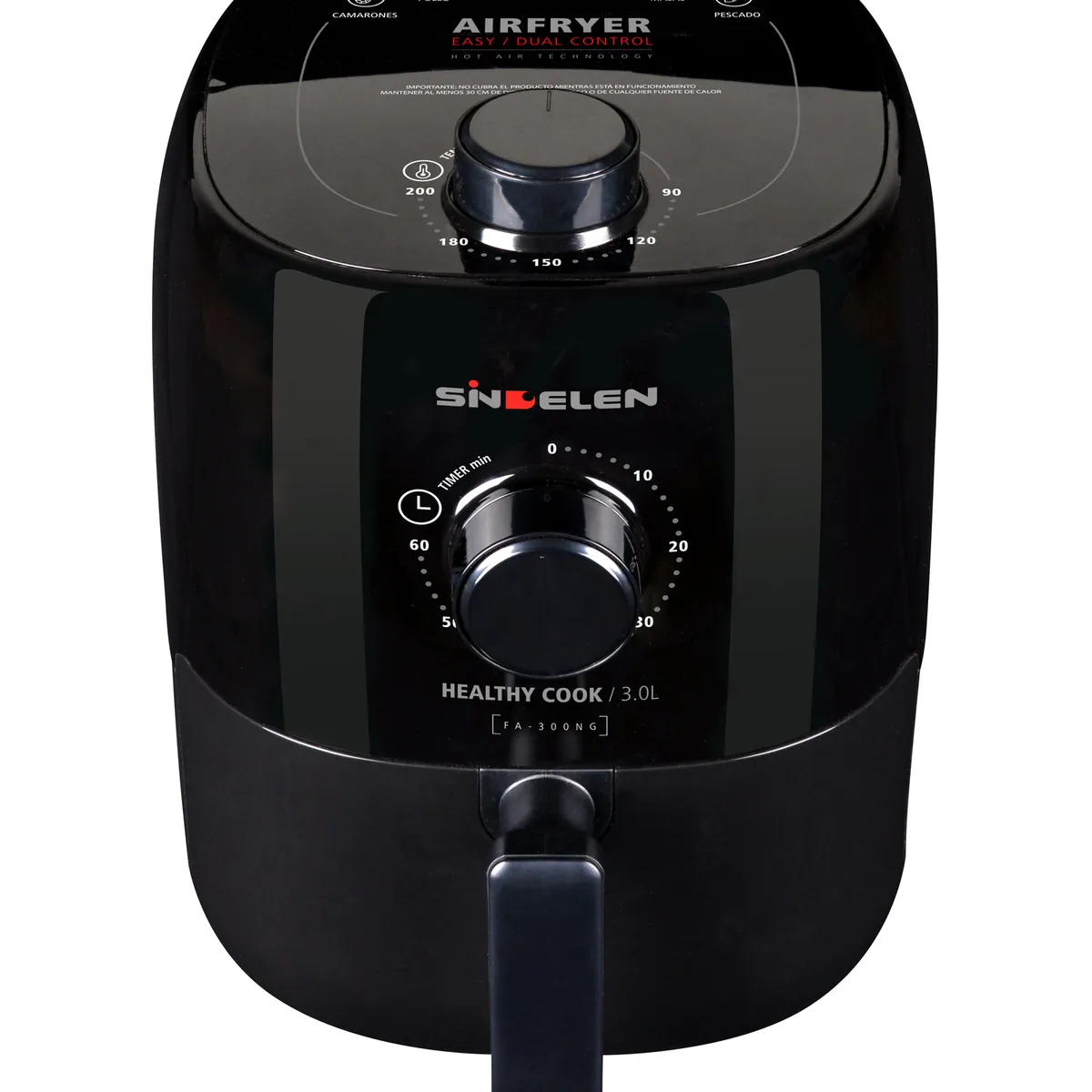SINDELEN - Freidora de Aire FA-300NG
