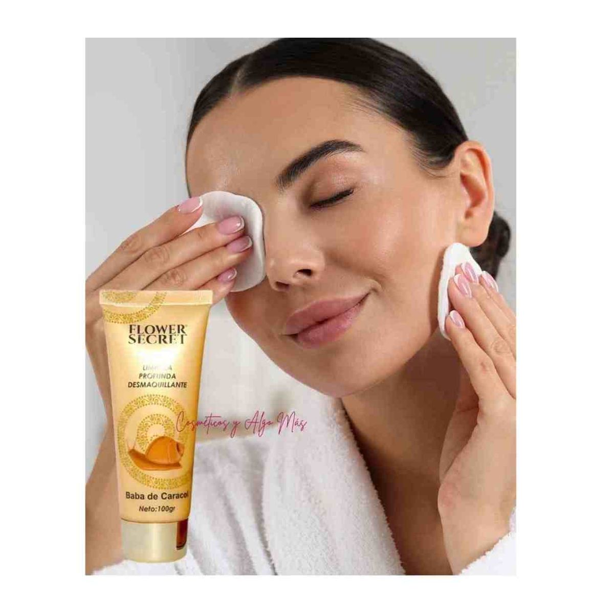 GENERICO - Desmaquillante de limpieza profunda baba de caracol