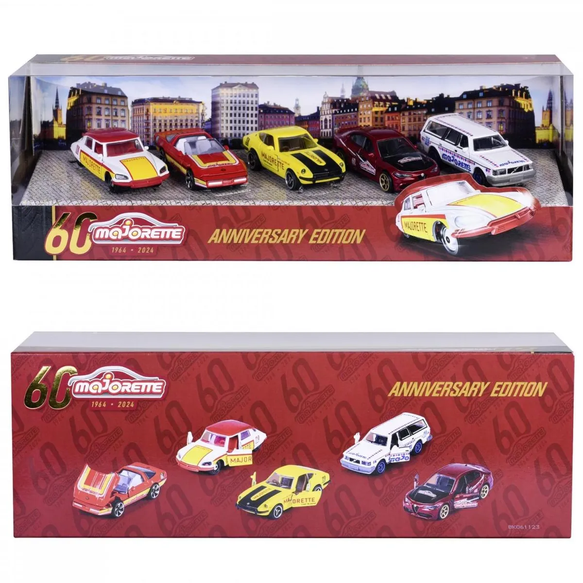 MAJORETTE - Set 5 Autos Anniversary Premiun Majorette