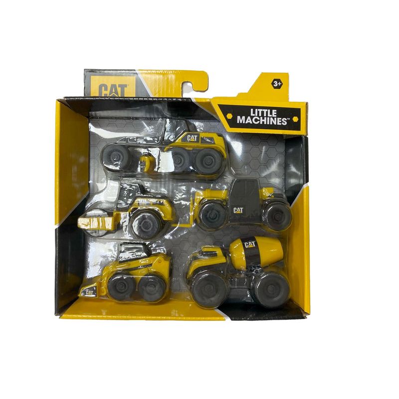 CAT - Set 5 Autos Mini Machines Colección CAT