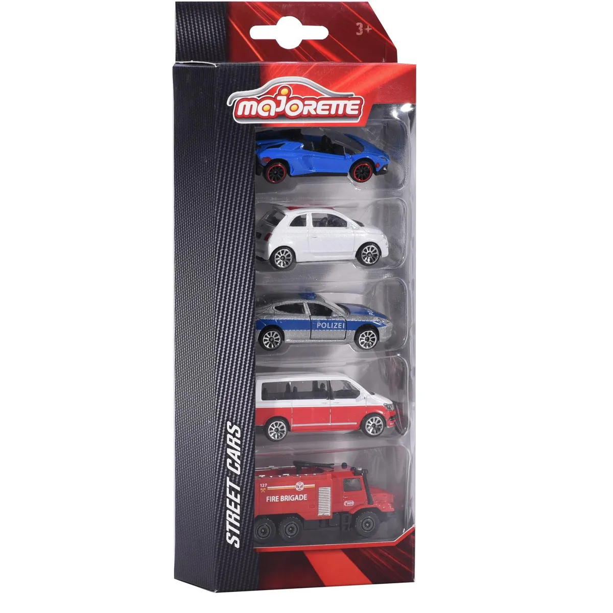 MAJORETTE - Set 5 Autos Colección Majorette