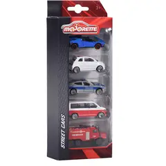 MAJORETTE - Set 5 Autos Colección