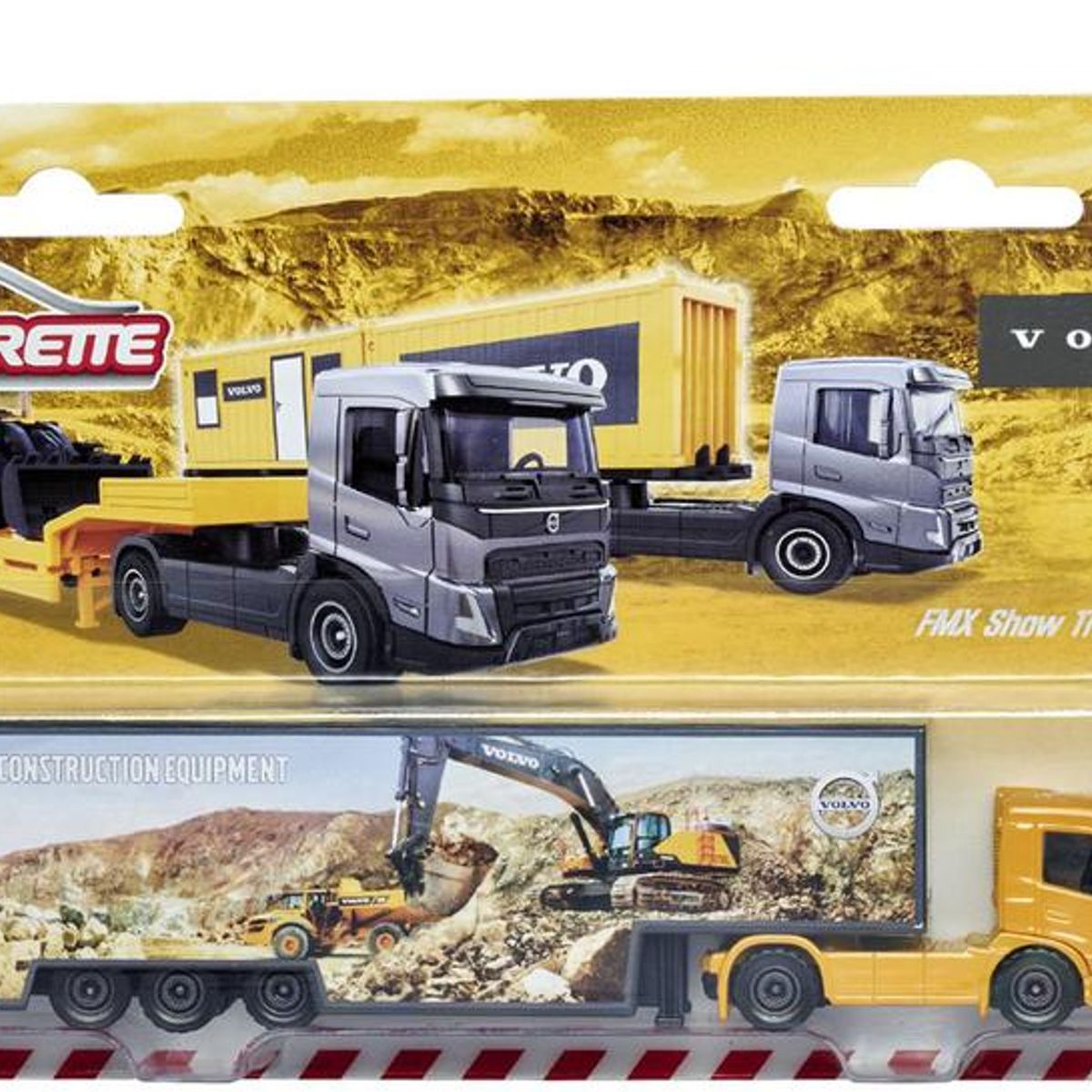 MAJORETTE - Vehiculos Construcción Volvo Surtidos Majorette