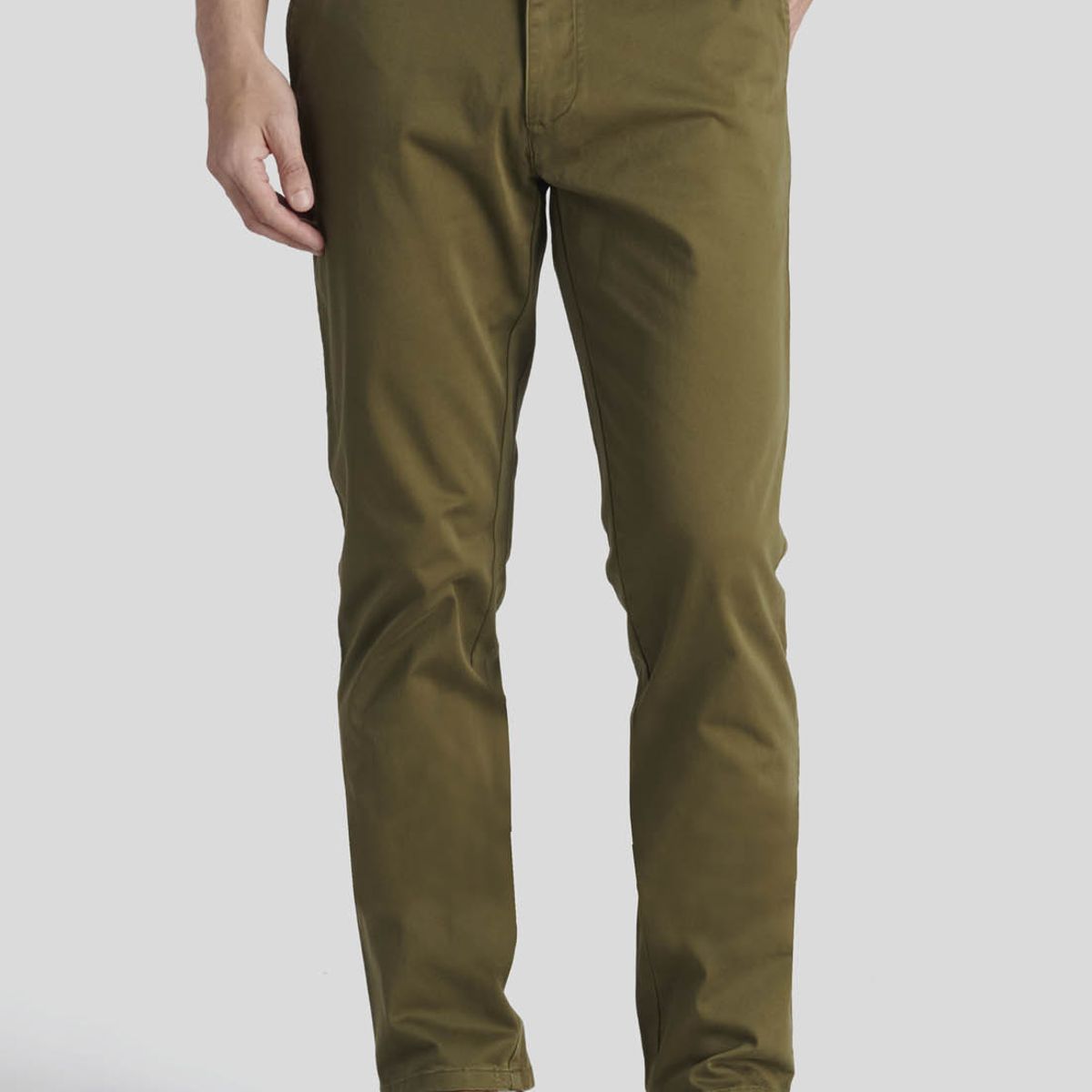NEW MAN - Pantalón Bagneaux Slim Heritage Verde New Man