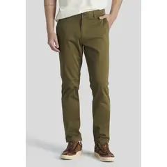 NEW MAN - Pantalón Bagneaux Slim Heritage Verde