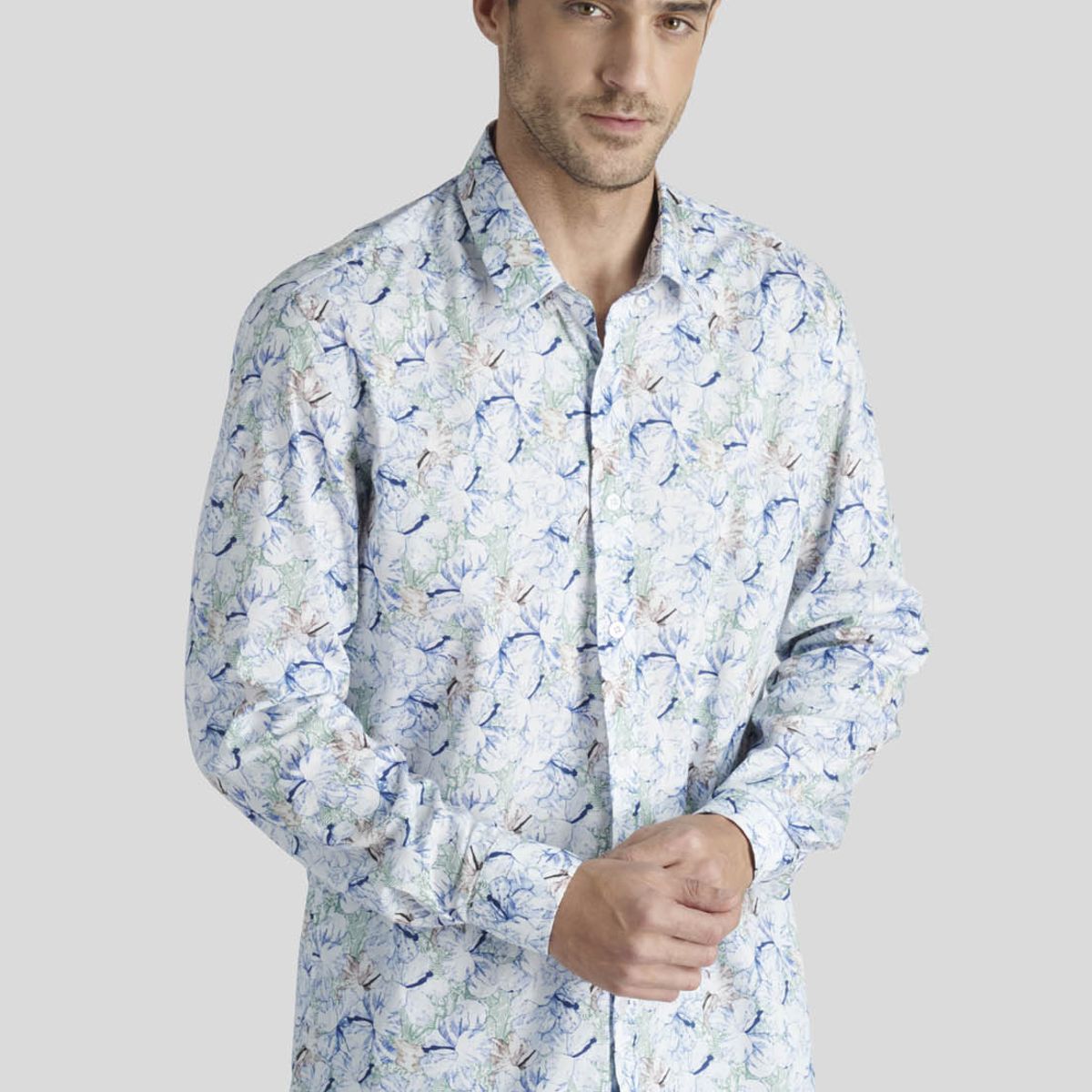 NEW MAN - Camisa Cardiff Avant-Garde Blanco New Man