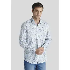NEW MAN - Camisa Cardiff Avant-Garde Blanco