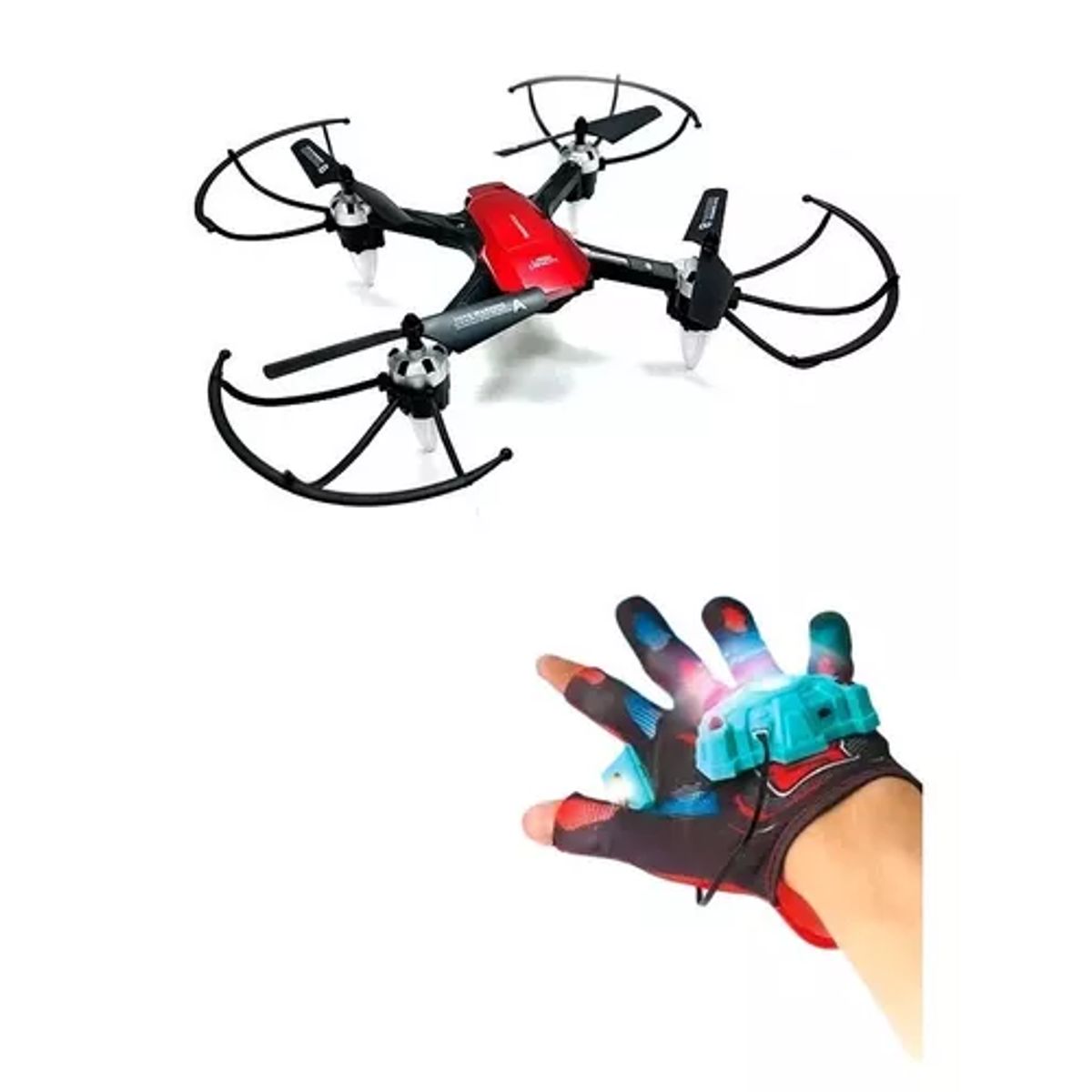 GENERICO - Dron 24ghz Gyro Quadcopter 2 Baterias Azul