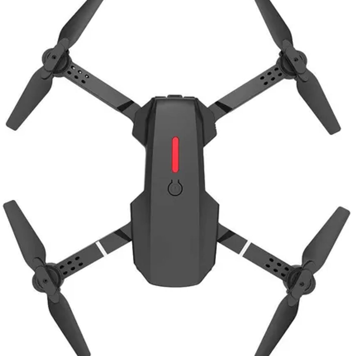 GENERICO - Drone Con Cámara Dual HD Wifi 3 Baterías Y Protectores Color Negro