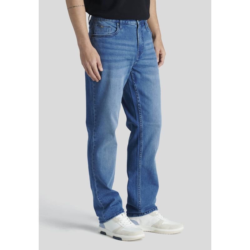 NEW MAN - Jeans Napoles Heritage Azul New Man