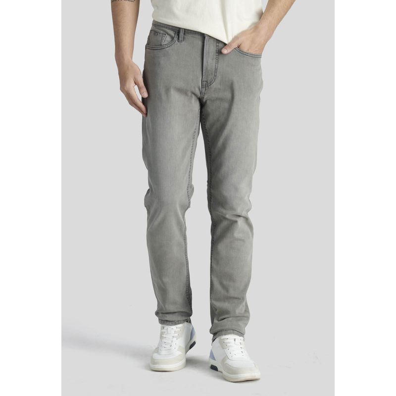 NEW MAN - Jeans Malmo Heritage Gris New Man