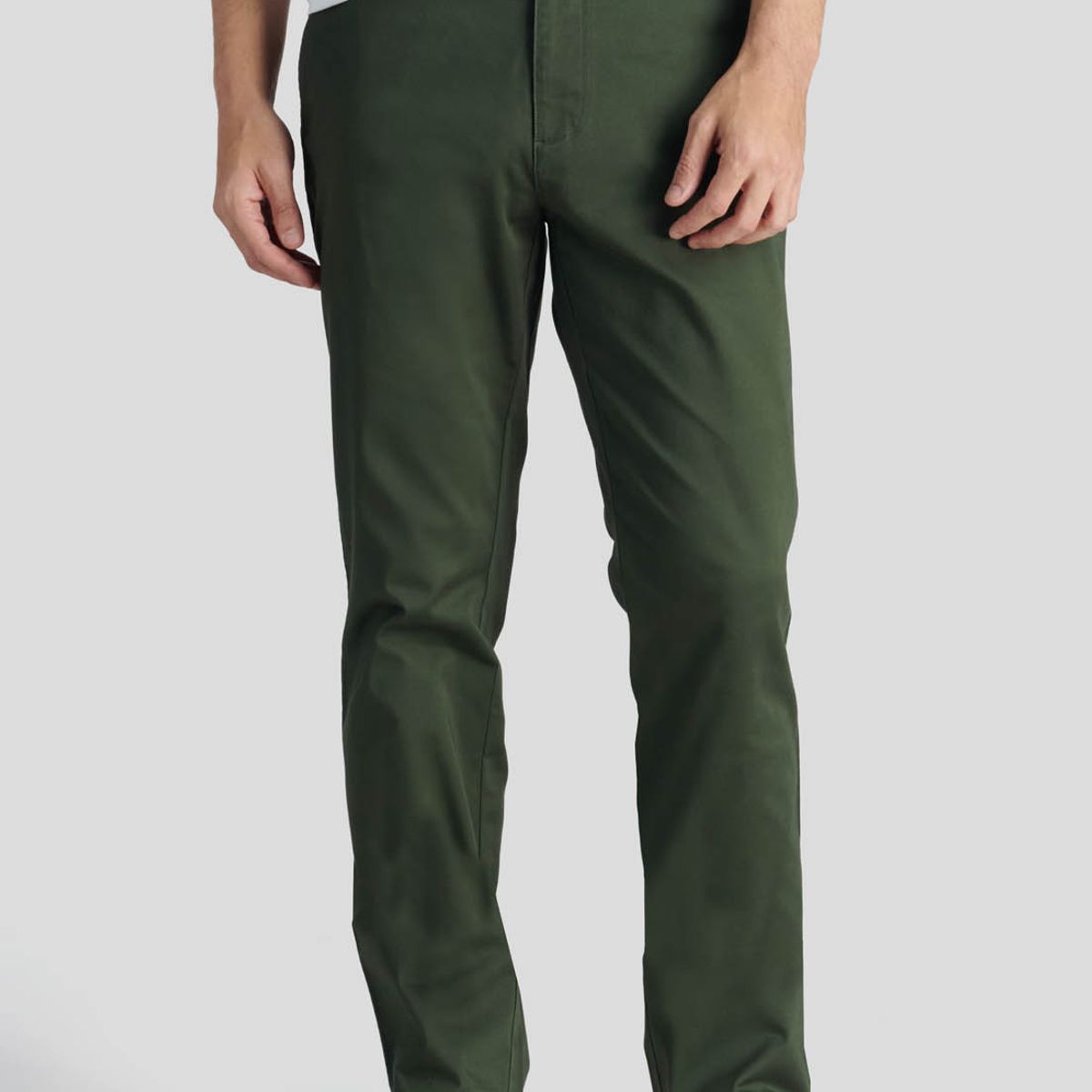 NEW MAN - Pantalón Bagneaux Regular Heritage Verde New Man