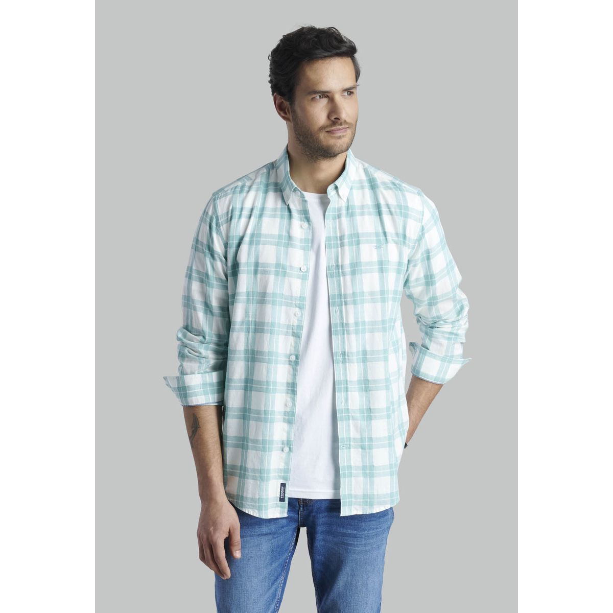FEROUCH - Camisa Berkeley Verde Ferouch