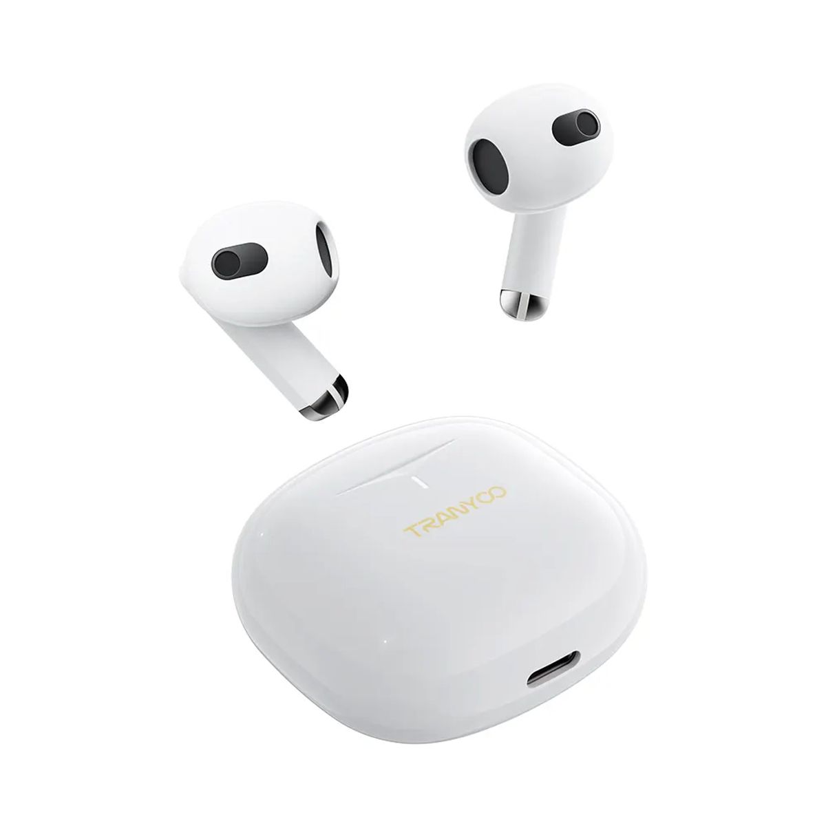 GENERICO - Audífonos Inalámbricos Bluetooth 5.3 Tranyoo T-M30 Color Blanco