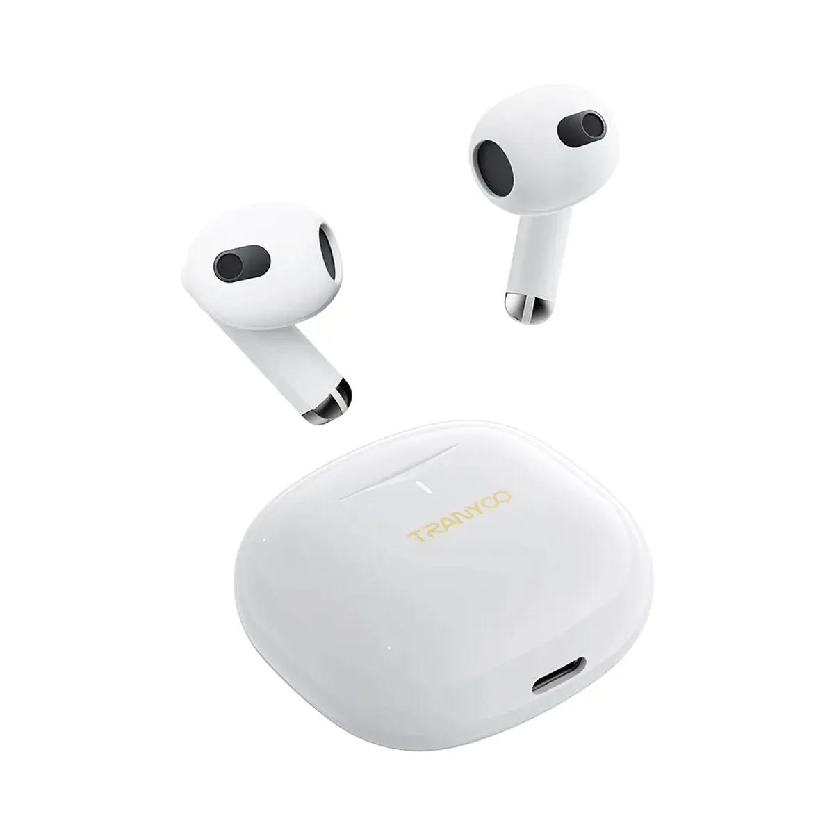 GENERICO - Audífonos Inalámbricos Bluetooth 5.3 Tranyoo T-M30 Color Blanco