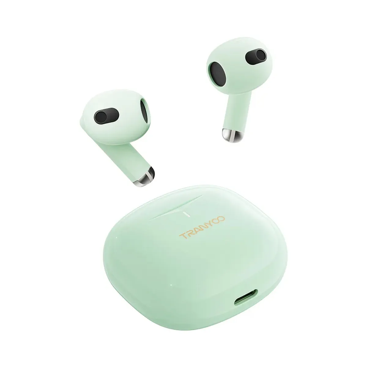 GENERICO - Audífonos Inalámbricos Bluetooth 5.3 Tranyoo T-M30 Color Verde