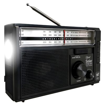 Imagen 2 del producto Radio AM FM SW BT Recargable USB-C + Carga Solar & Pilas