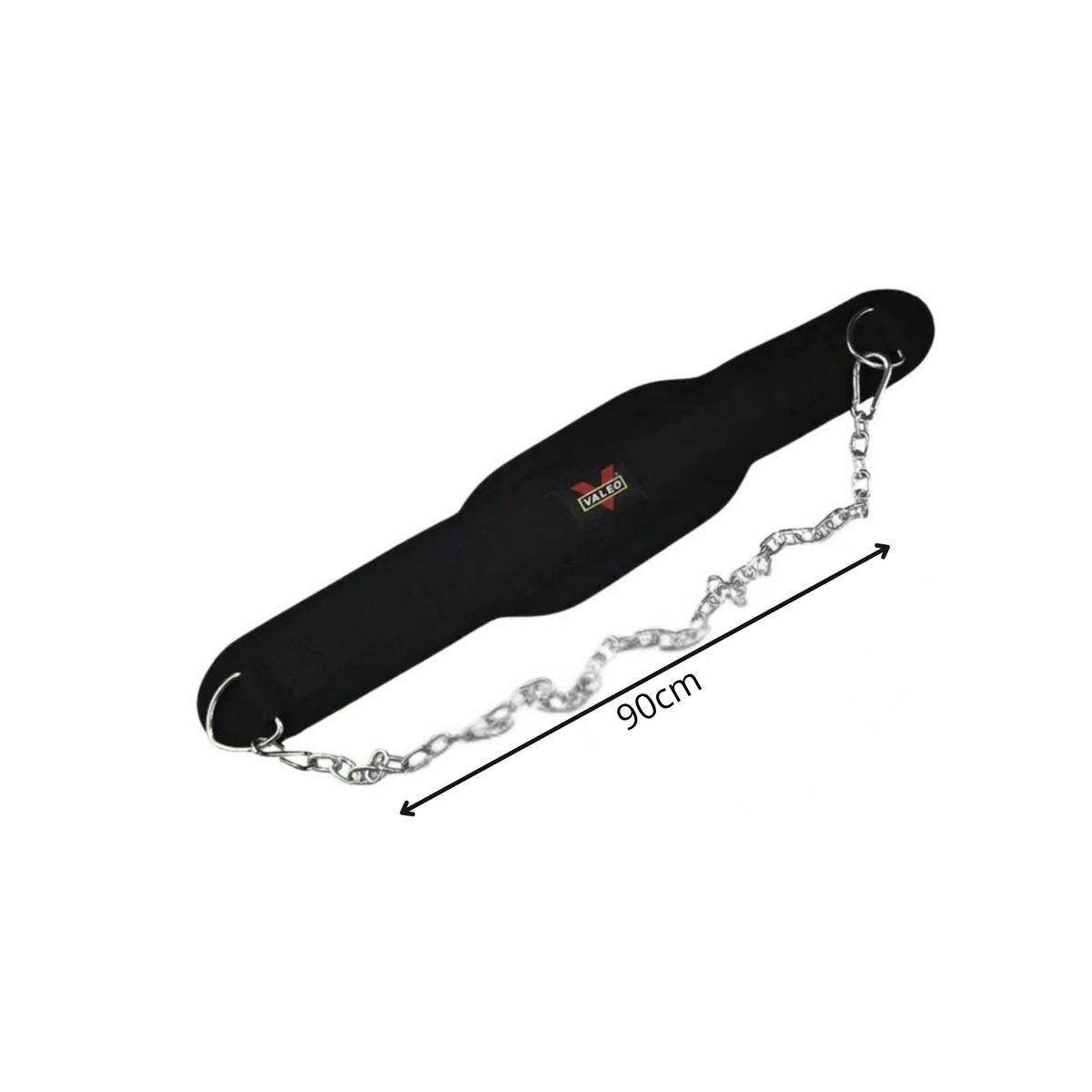 GENERICO - Cinturon Con Cadena Para Levantamiento De Pesas Dominada