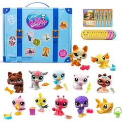 HASBRO - Littlest Pet Shop Set de Aventuras 12 Mascotas