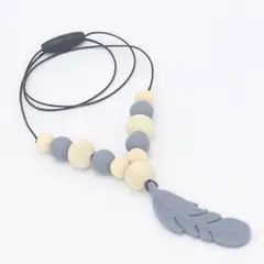 GENERICO - Collar De Lactancia Silicona Bebe Dentición Estimulación