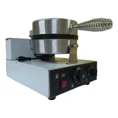 ECOBECK - Waflera Eléctrica Industrial Acero Inoxidable Diseño Corazón