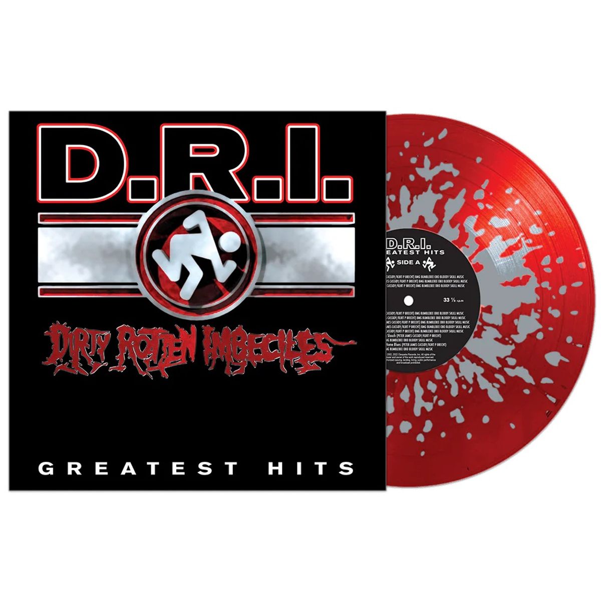 GENERICO - DRI - Greatest Hits Vinilo Red  Silver Splatter