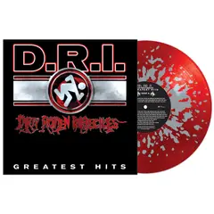 GENERICO - DRI - Greatest Hits Vinilo Red Silver Splatter