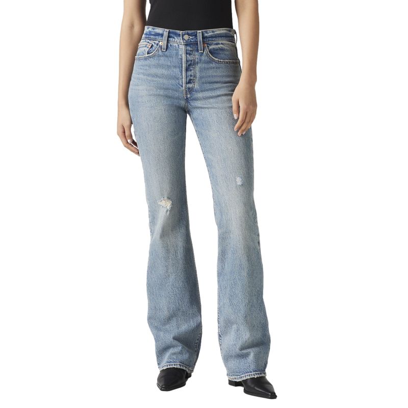 LEVIS - Jeans Mujer Wedgie Boot Celeste Levis