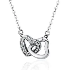 LK LUKSO - Collar Colgante Corazón en Plata 925