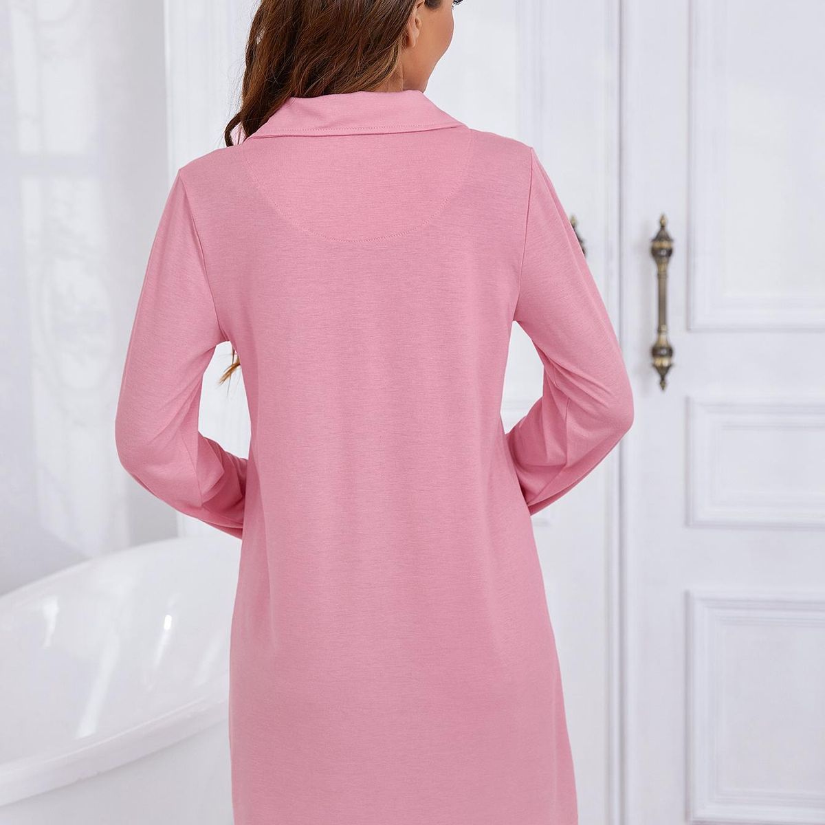 VELVET - Bata Vincenza Algodón Rosado Mujer