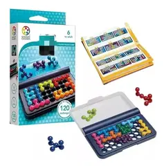GENERICO - Juego de lógica IQ Puzzler 120 desafíos color azul